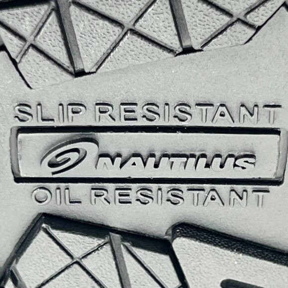 Nautilus Womens N2530 Black Slip And Oil Resistant Safety Toe Size 10 Work Shoes - Picture 9 of 11